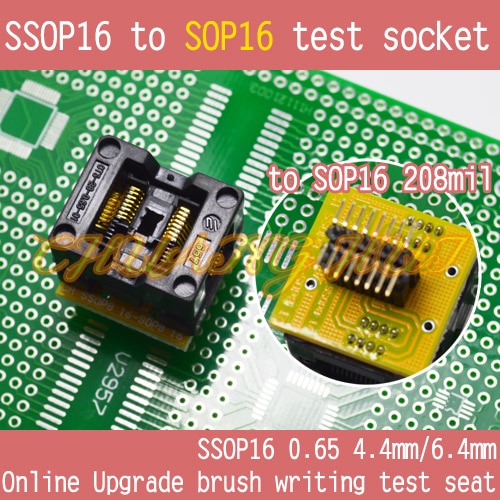 ׽Ʈ  SSOP16 ic  170mil SSOP16 to 208mil SOP16